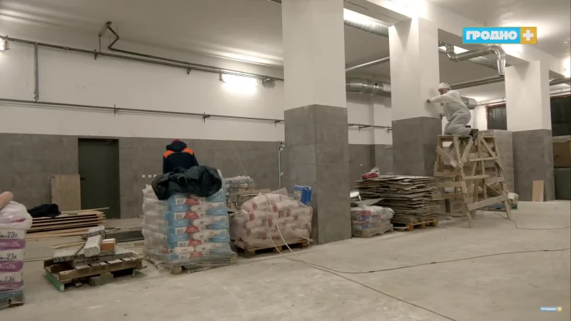 Пожарное депо в Грандичах не успели открыть ко Дню спасателя. Назвали новый срок открытия