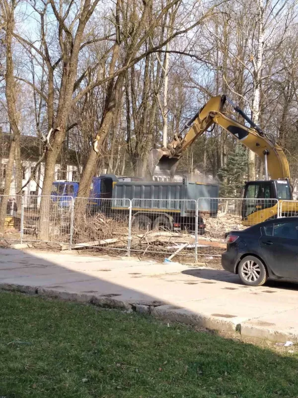 Снос на Фолюше 1 марта