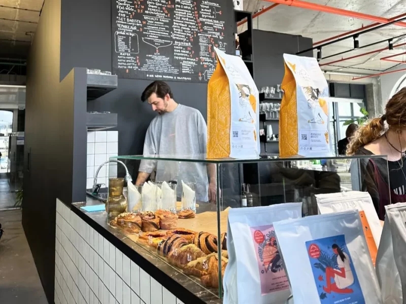 Гродненцы открыли в Минске кафе напротив Национальной библиотеки