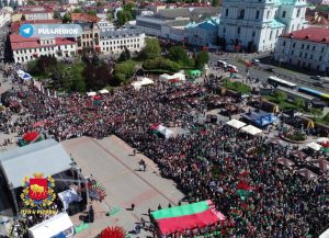Марш кадэтаў і канцэрты на дзвюх плошчах: з'явілася праграма на 9 траўня ў Гродне 9 мая 2023