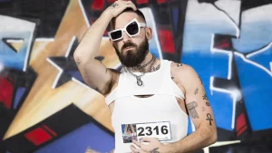 «Так! Так! Так!» Танцор з Гродна атрымаў аднагалосную падтрымку суддзяў у польскім конкурсе "Mam talent!" Дзіма Дзюк на шоу "Mam Talent" на польскім тэлеканале TVN. Фота: TVN