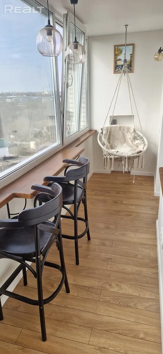 Лоджыя ў кватэры на Белуша