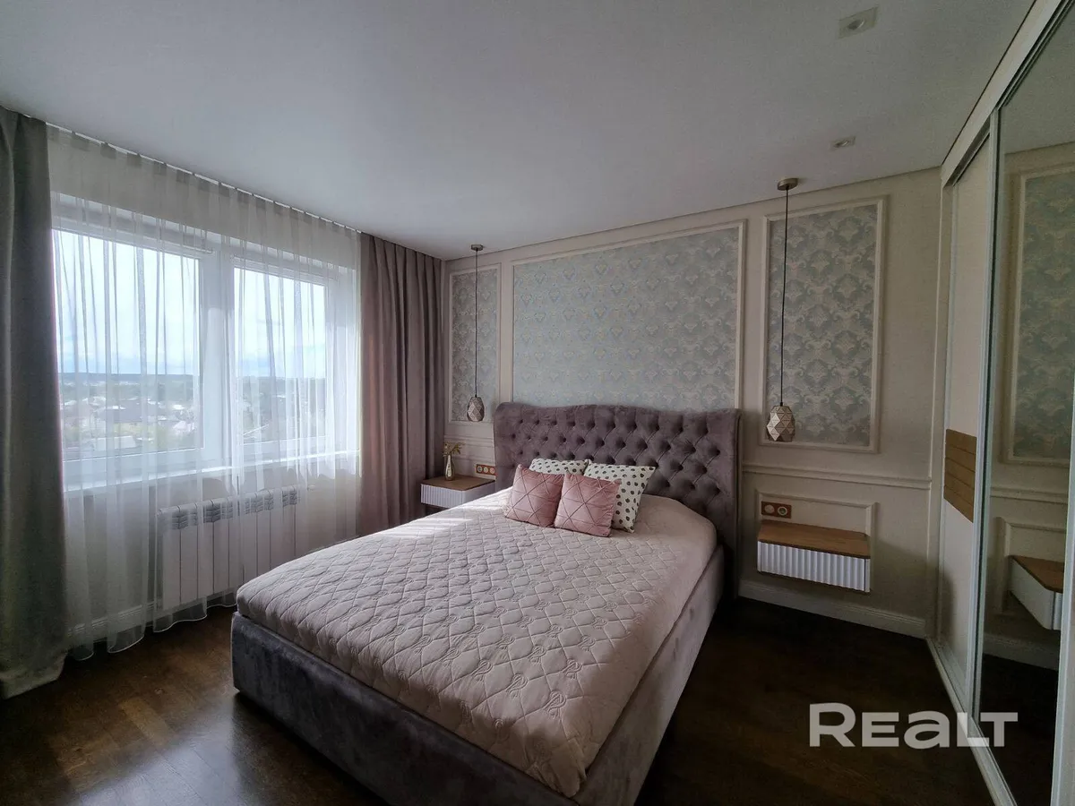 Спальня ў кватэры на Савецкіх пагранічнікаў.