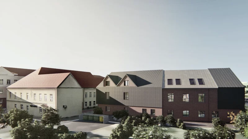 В центре Гродно заканчивают строить крупный офис для айтишников