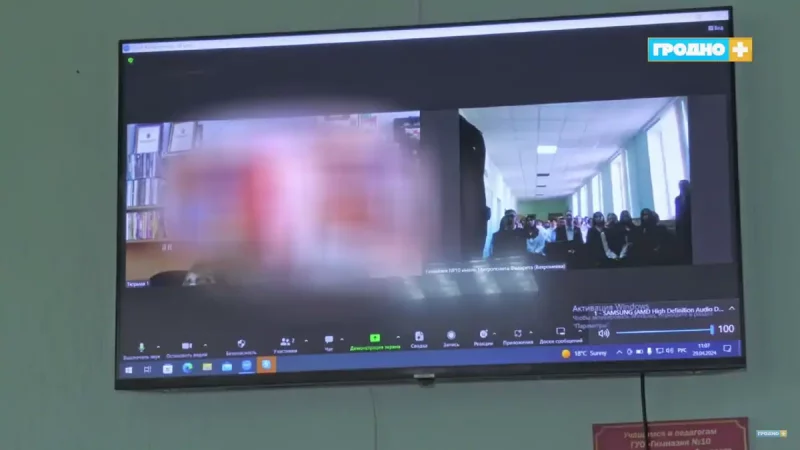 Школьнікі з Гродна наведалі ізалятар і стрым з вязнем гродзенскай турмы