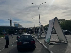 Да двух сутак. Як беларусы стаяць у чэргах на мяжы 9 траўня На мяжы з Польшчай