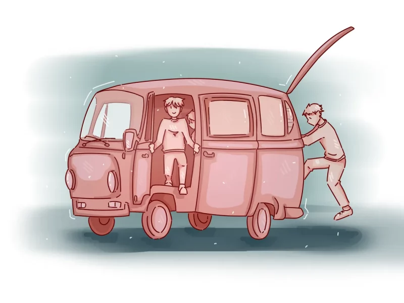 Часам мігрантам даводзіцца начаваць у лесе без ежы.