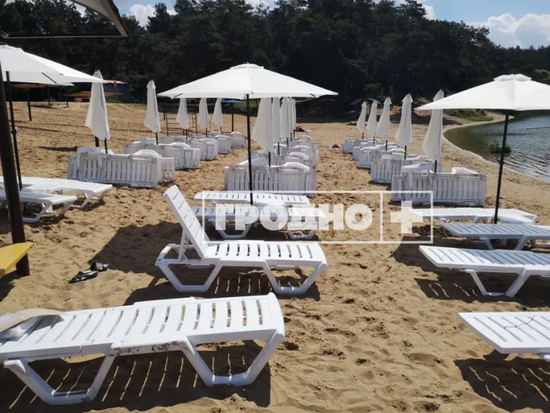 Як працуе абноўлены пляж на Юбілейным возеры: час і ўмовы пракату