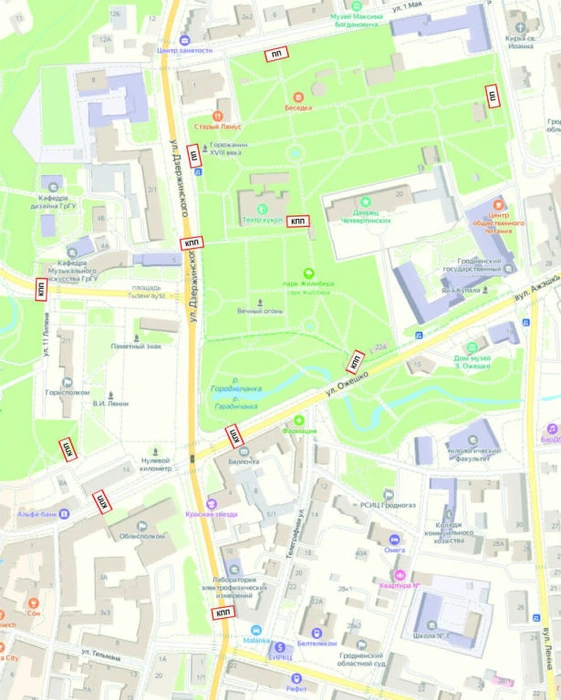 Перекроют улицы, но пустят дополнительный транспорт. Где в Гродно ограничат движение в День независимости и как вернуться домой после салюта