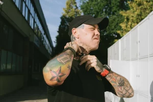 Ігар Банцэр у Варшаве. Фота: Аляксандр Валодзін