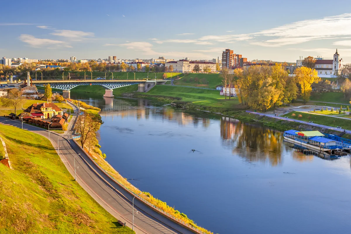 Нёман у Гродне. Фота: iStock