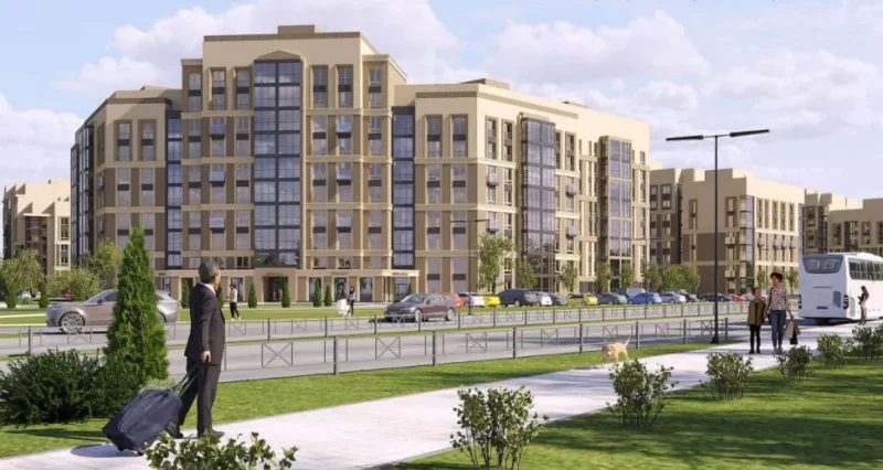 Стала вядома, як будзе выглядаць новы раён на падоўжанай вуліцы Астроўскага Так будзе выглядаць новы раён Гродна на падоўжанай вуліцы Астроўскага. Крыніца: Гроднажылбуд