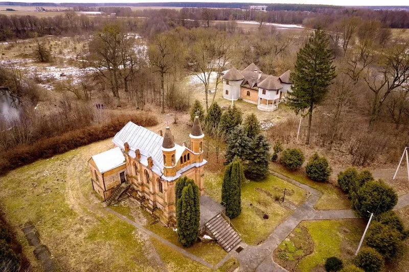 Дом-замак у Скідзелі. Фота: wikidom.by