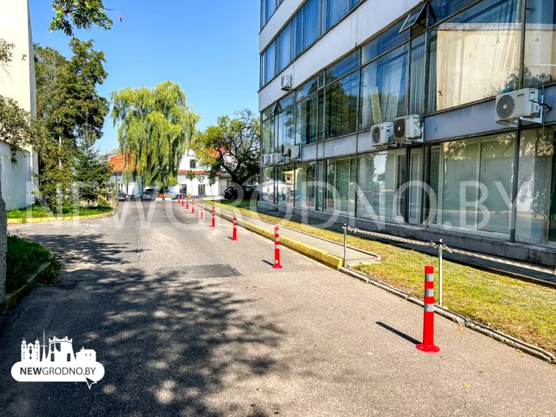 абмежаванне паркоўкі ў цэнтры Гродна