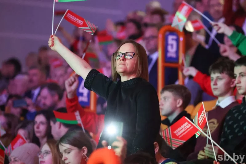 "Марафон адзінства" ў Лідзе. Фота: sb.by