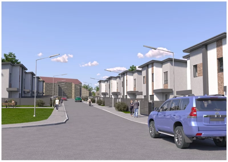 У цэнтры Гродна пабудуюць закрыты квартал таунхаусаў - прадаваць кватэры пачнуць ужо ў студзені