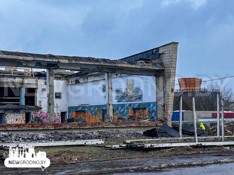 У Гродне рэканструююць басейн «Лазурный» - на яго месцы з'явіцца аквапарк