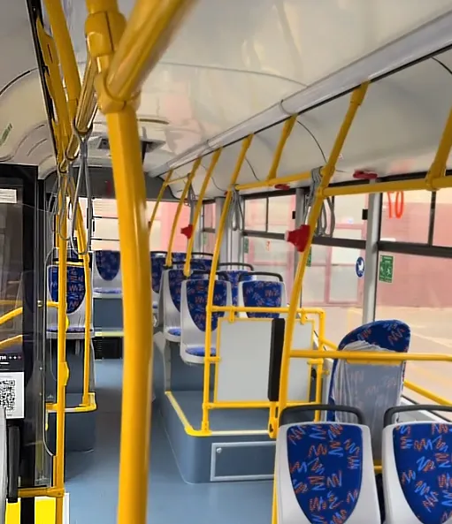 Новыя тралейбусы. Скрыншот Hrodna.life відэа гарвыканкама