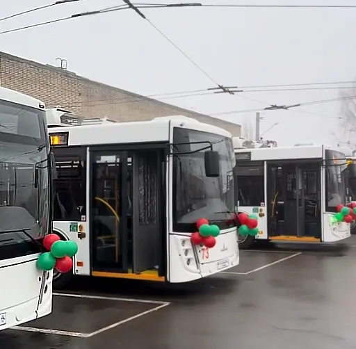 Новые троллейбусы