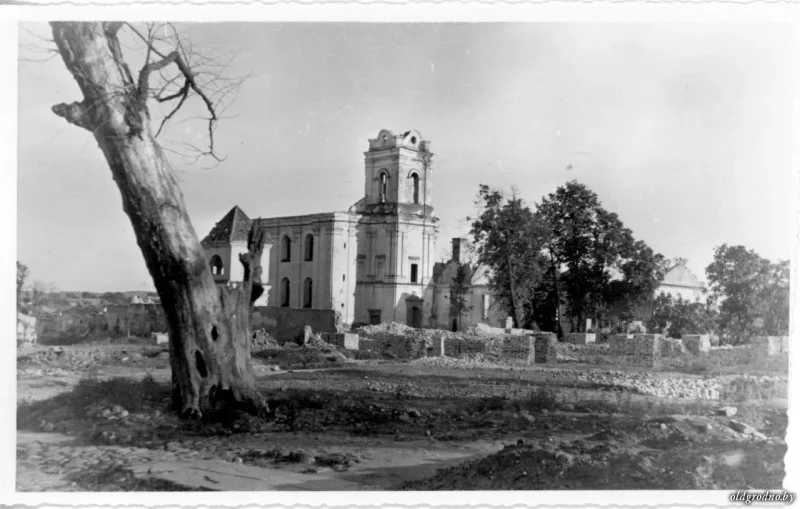 Гродна ў час Другой сусветнай вайны. Фота: oldgrodno.by