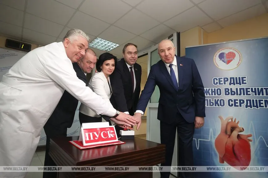 Гродненские чиновники в очередной раз обещают открыть новый корпус кардиоцентра в соответствии с планом. Фото: БелТА