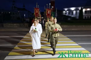 Молебен и крестный ход в Новогрудке. Фото: "Новае жыццё"