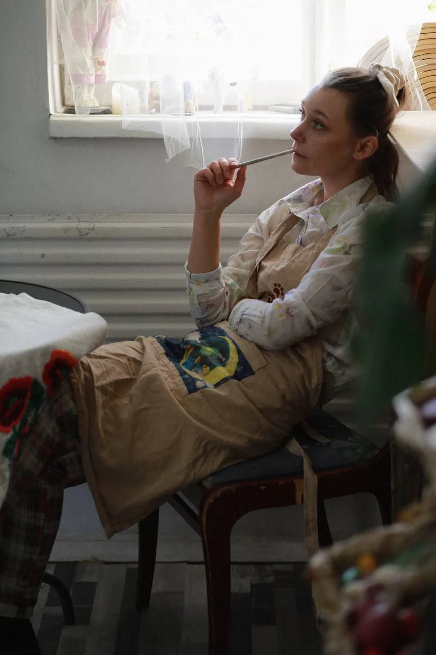 Художница Екатерина Евдокимова. Фото из личного архива