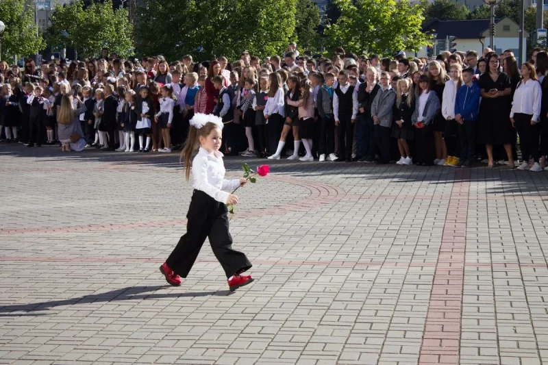 кветкі на 1 верасня ў Гродна