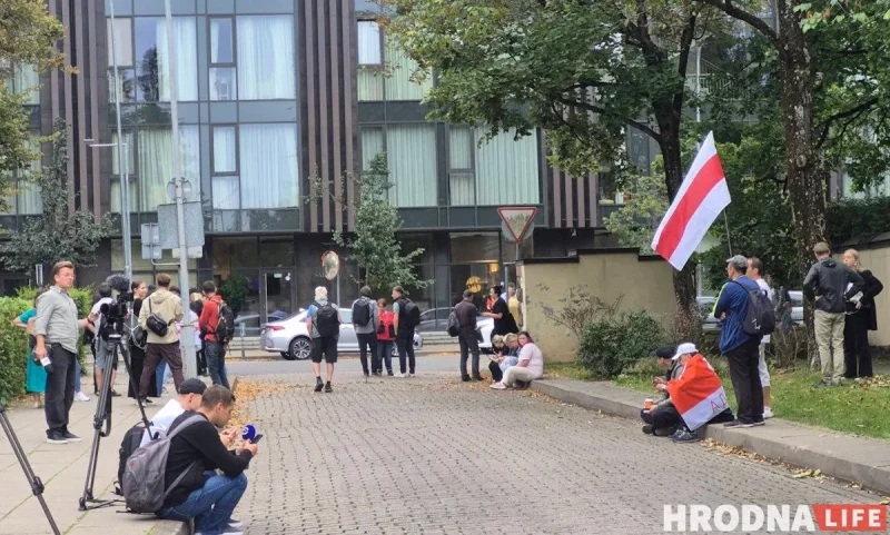 Амбасада ЗША ў Вільні, 11 верасня 2025. Фота: Hrodna.life