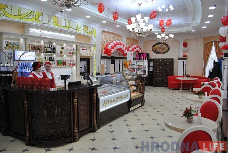 У цэнтры Гродна закрылася фірмовая крама «Коммунарки» У цэнтры Гродна закрылася фірмовая крама «Коммунарки»