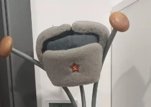 Беларус вёз у Літву шапку-вушанку з савецкай сімволікай - рэчы забралі на мяжы