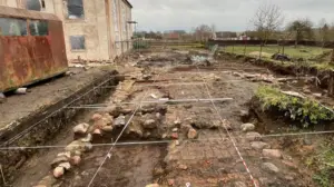 У Ізабеліне пры рэстаўрацыі сінагогі знайшлі падмурак невядомага будынка У Ізабеліне пры рэстаўрацыі сінагогі знайшлі падмурак невядомага будынка