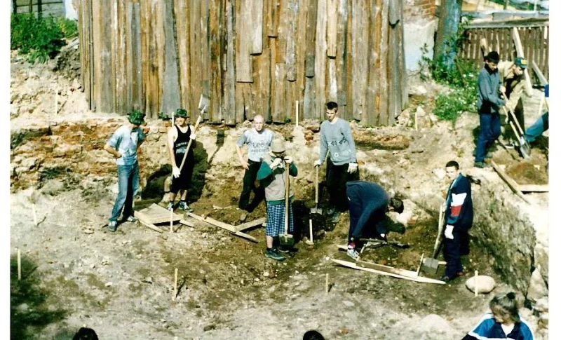 У Навагрудку археолагі знайшлі падмурак XVIII стагоддзя (абноўлена)