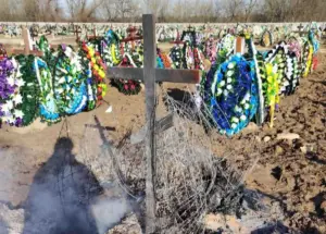 На могілках «Аульс» зноў здарыўся пажар — прычына ўсё тая ж пожар аульс