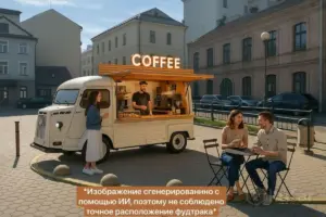 На паркоўцы каля Савецкай у Гродне можа з’явіцца яшчэ адзін фудтрак фудтрак