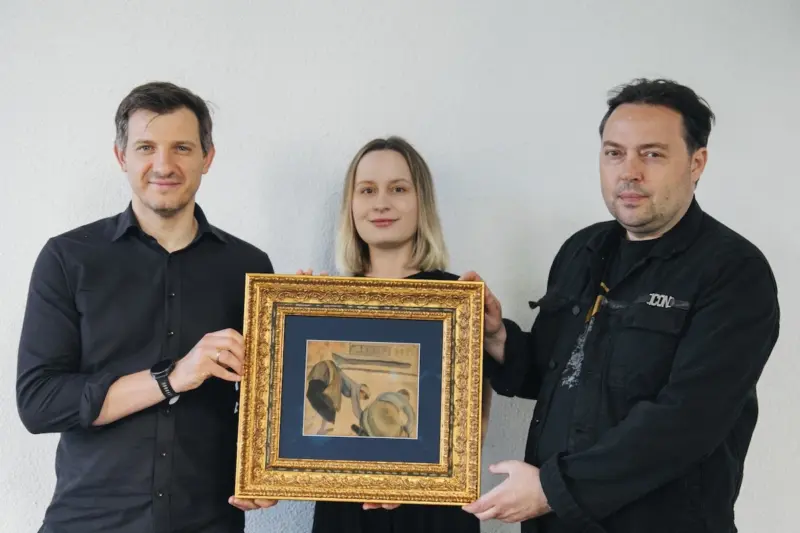 Вядомая карціна гродзенскага мастака вернецца на радзіму - працу выкупілі на аўкцыёне