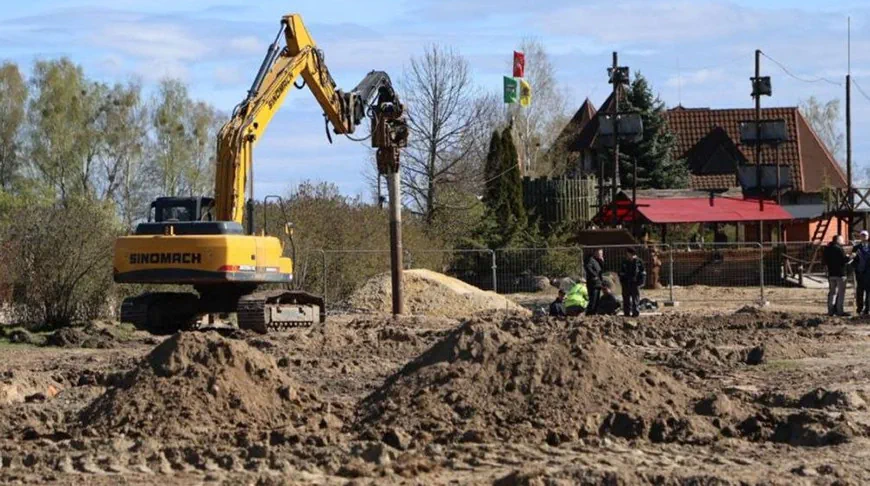 Строительство в Коробчицах. Фото: Гродненский облисполком