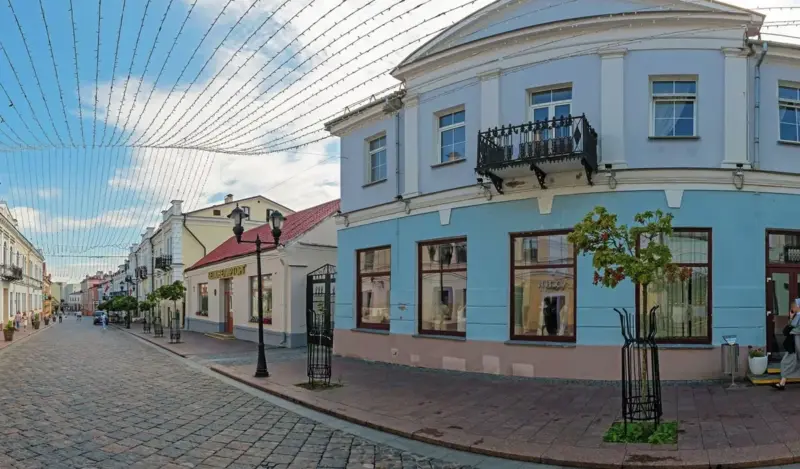 Вул. Савецкая, 19 у Гродне. Фота: yandex.com